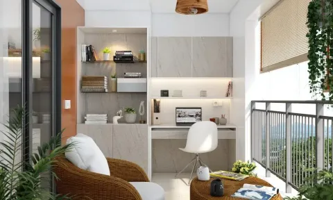 Home Office Before